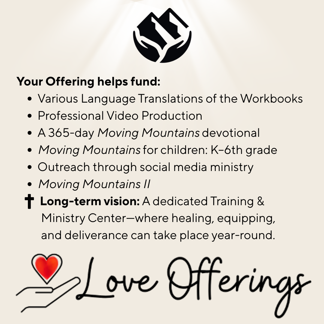 Moving Mountains Ministries Love Offering – Donation