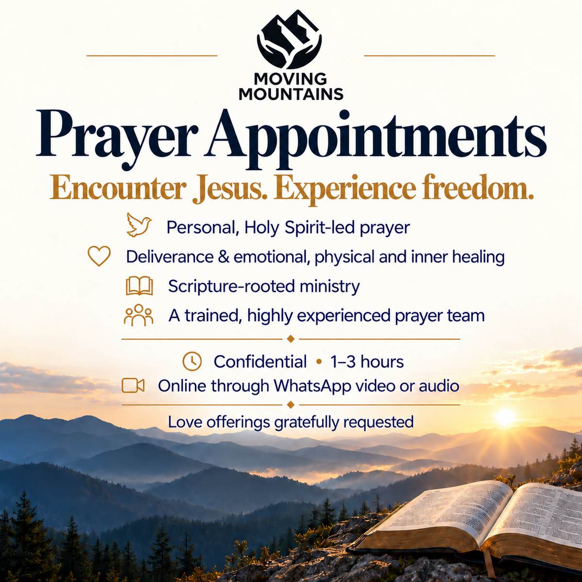 Prayer Appointment – Offering
